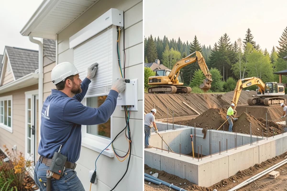 Peninsula Installation in Eatonville, Pierce County, WA - Confirm layout and anchoring location