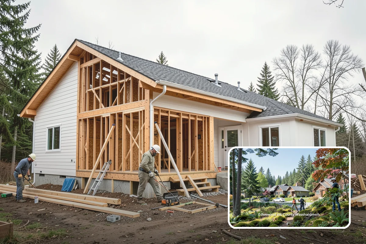 Peninsula Installation in Edgewood, Pierce County, WA - Island-style benefits in tighter kitchens
