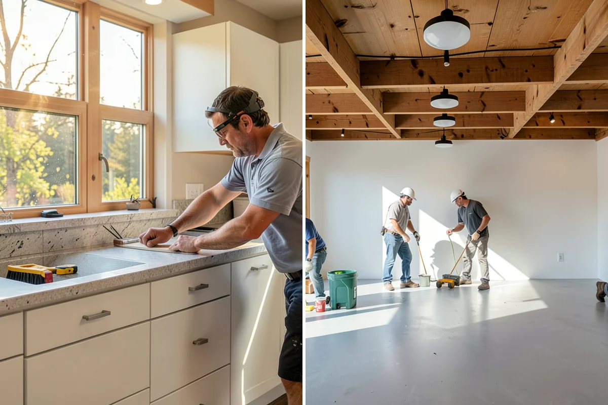 Peninsula Installation in Enumclaw, King County, WA - Confirm layout and anchoring location