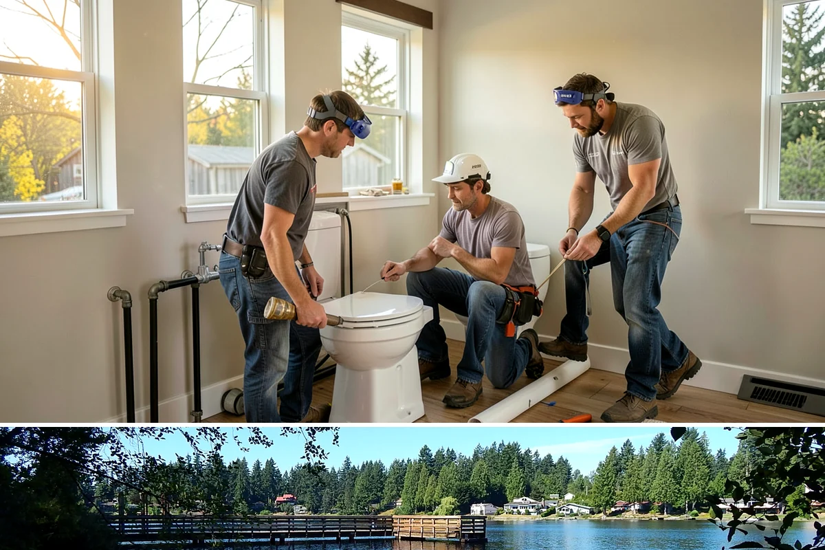 Peninsula Installation in Federal Way, King County, WA - Peninsula projects fit well in spring or fall when a kitchen refresh is already underway.