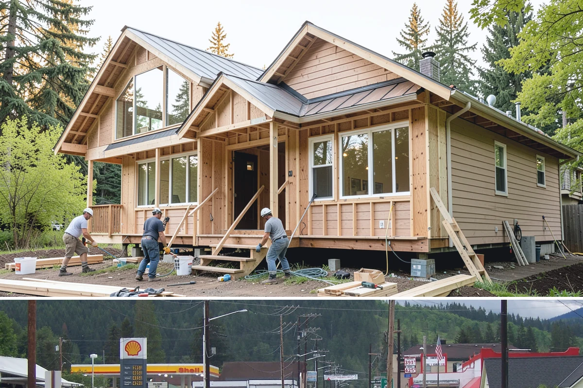 Peninsula Installation in Granite Falls, Snohomish County, WA - Peninsula projects fit well in spring or fall when a kitchen refresh is already underway.