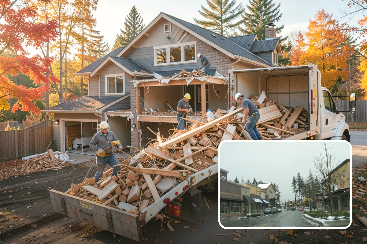 Peninsula Installation in Mill Creek, Snohomish County, WA - Island-style benefits in tighter kitchens
