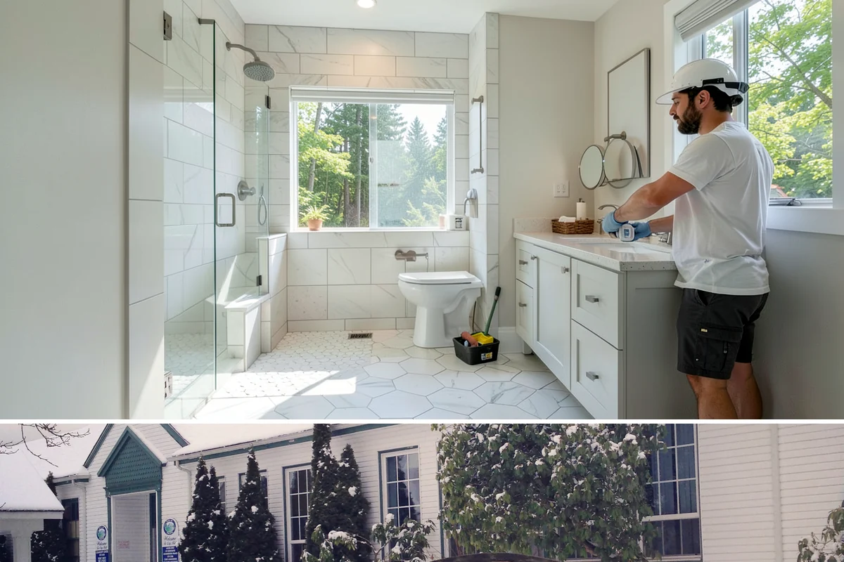 Peninsula Installation in Pacific, King County, WA - Peninsula projects fit well in spring or fall when a kitchen refresh is already underway.