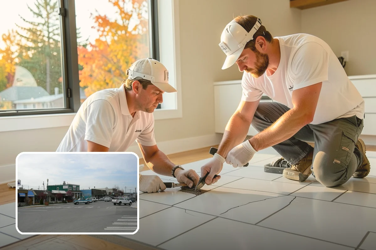 Peninsula Installation in Stanwood, Snohomish County, WA - Island-style benefits in tighter kitchens