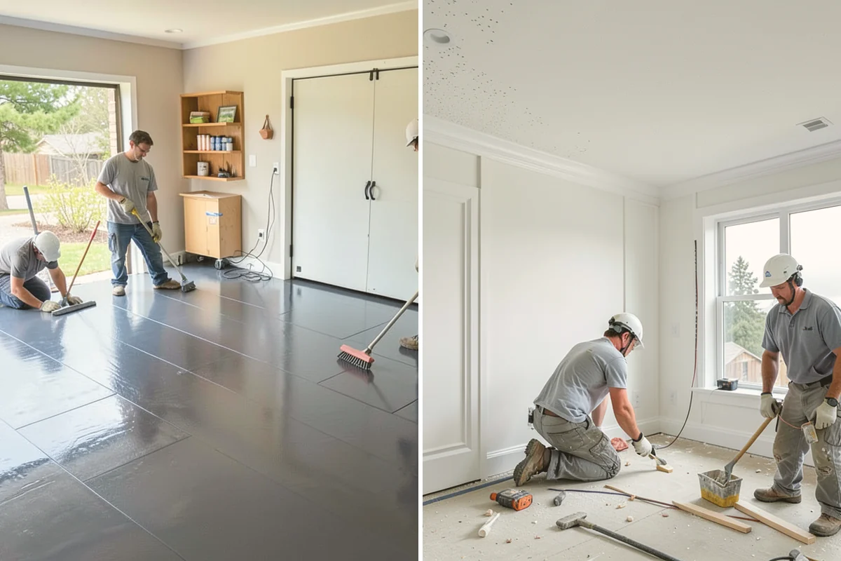 Peninsula Installation in Stanwood, Snohomish County, WA - Confirm layout and anchoring location