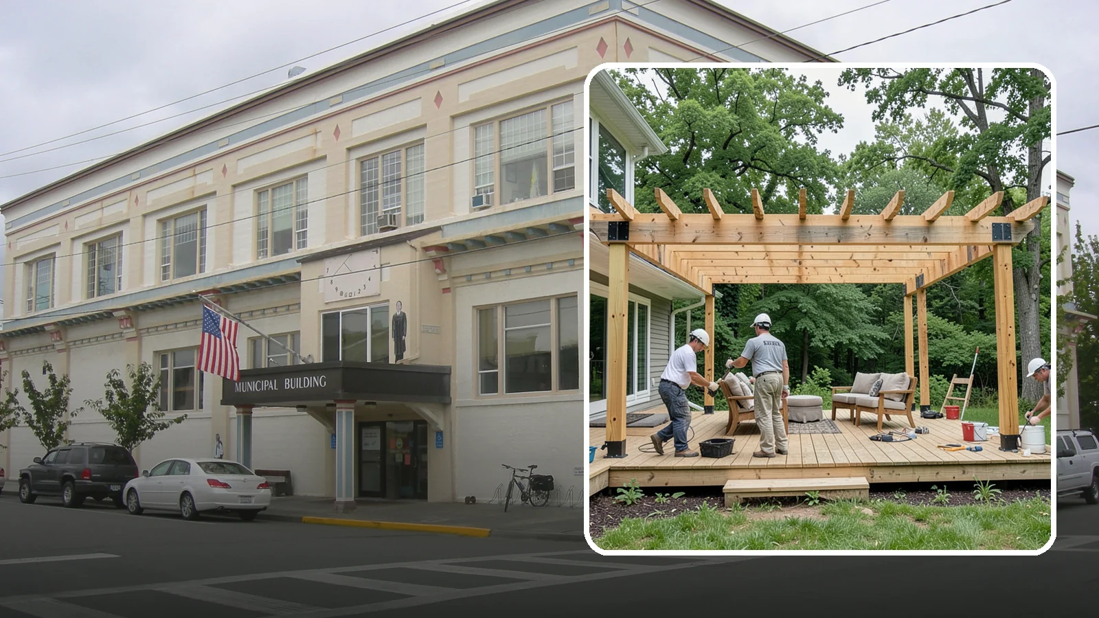Pergola Construction in Anacortes, Skagit County, WA - A custom-built pergola that defines your patio or deck with structure, shade, and year-round Pacific Northwest character.
