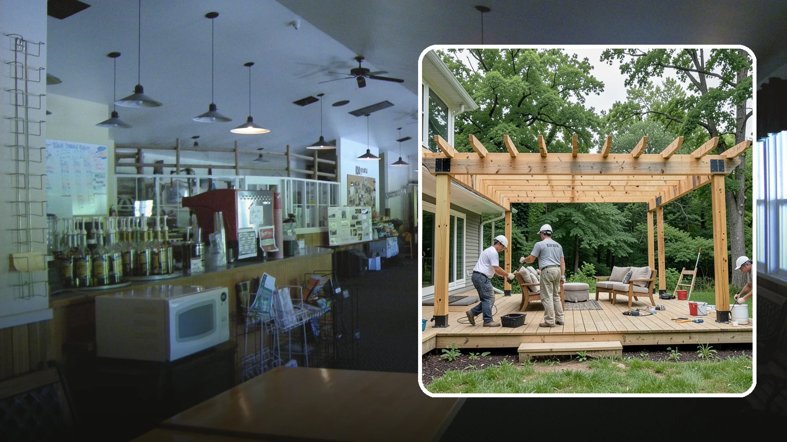 Pergola Construction in Black Diamond, King County, WA - A custom-built pergola that defines your patio or deck with structure, shade, and year-round Pacific Northwest character.