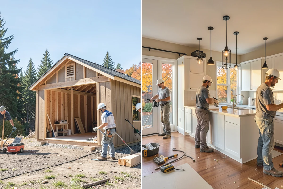 Pergola Construction in Bonney Lake, Pierce County, WA - Review your yard, sun angles, and design goals on-site