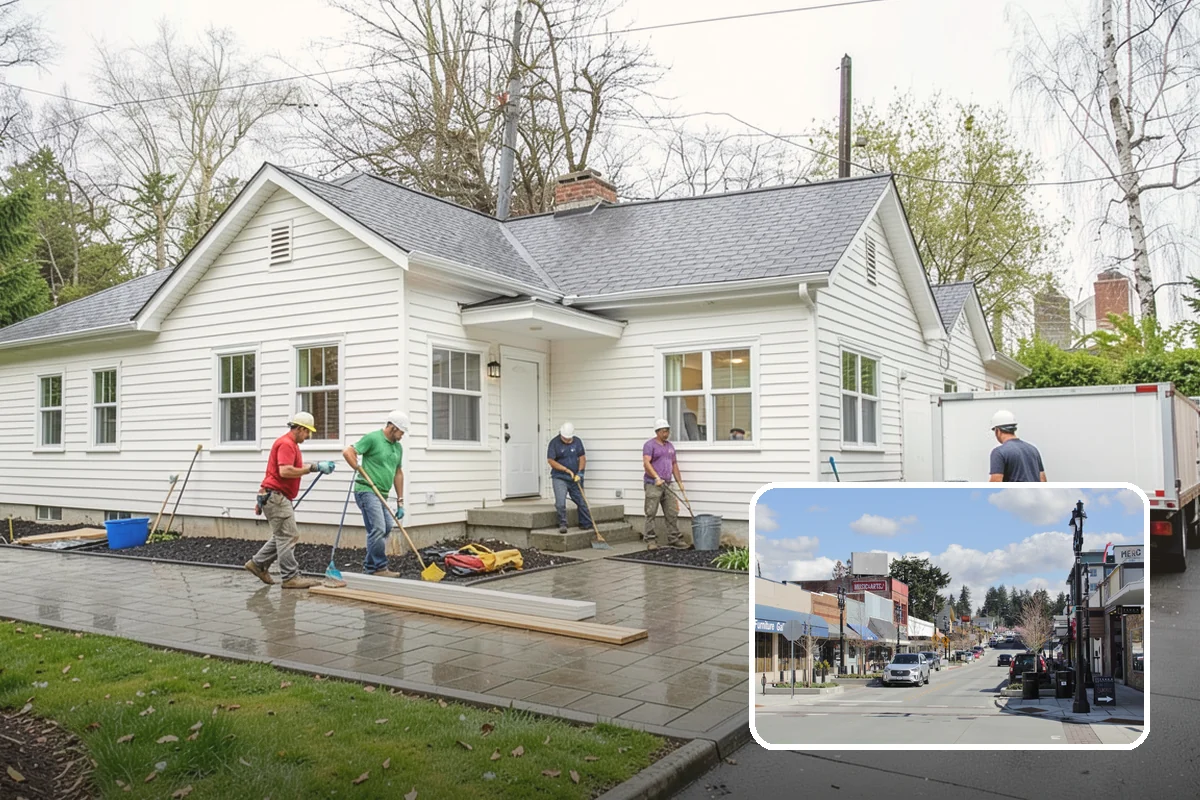 Pergola Construction in Bothell, King County, WA - Adds defined, shaded living space to your yard