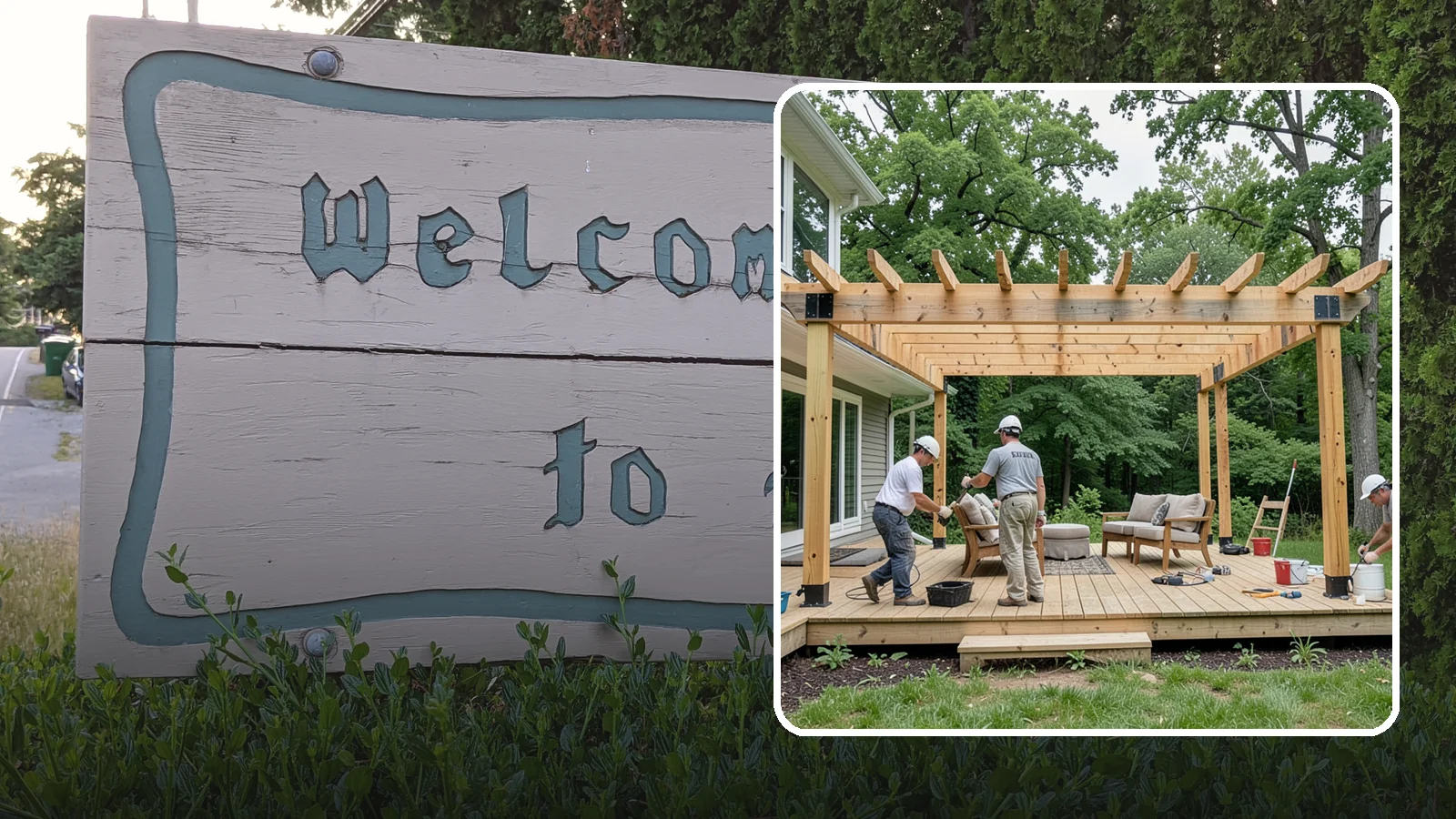 Pergola Construction in Brier, Snohomish County, WA - A custom-built pergola that defines your patio or deck with structure, shade, and year-round Pacific Northwest character.