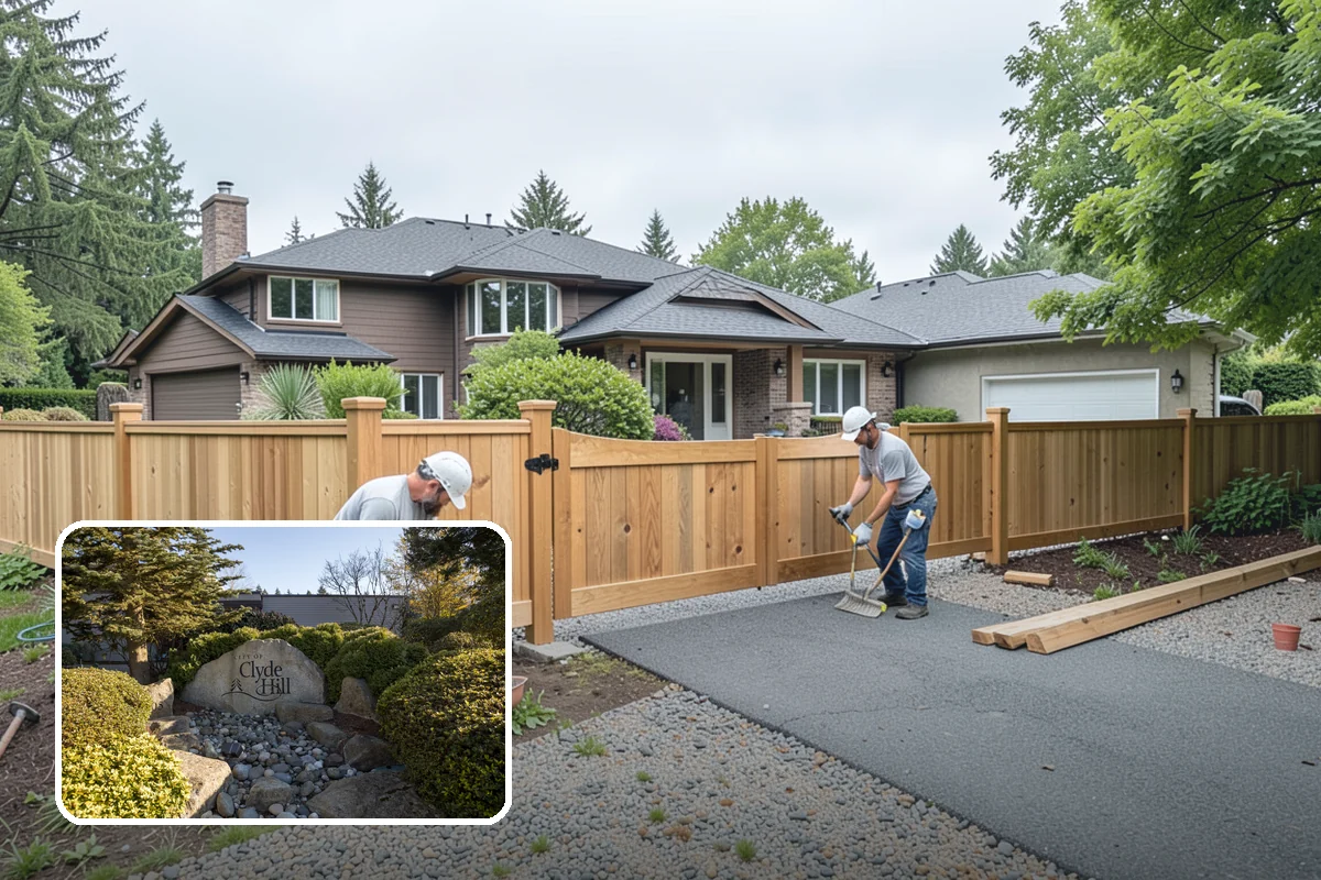 Pergola Construction in Clyde Hill, King County, WA - Adds defined, shaded living space to your yard