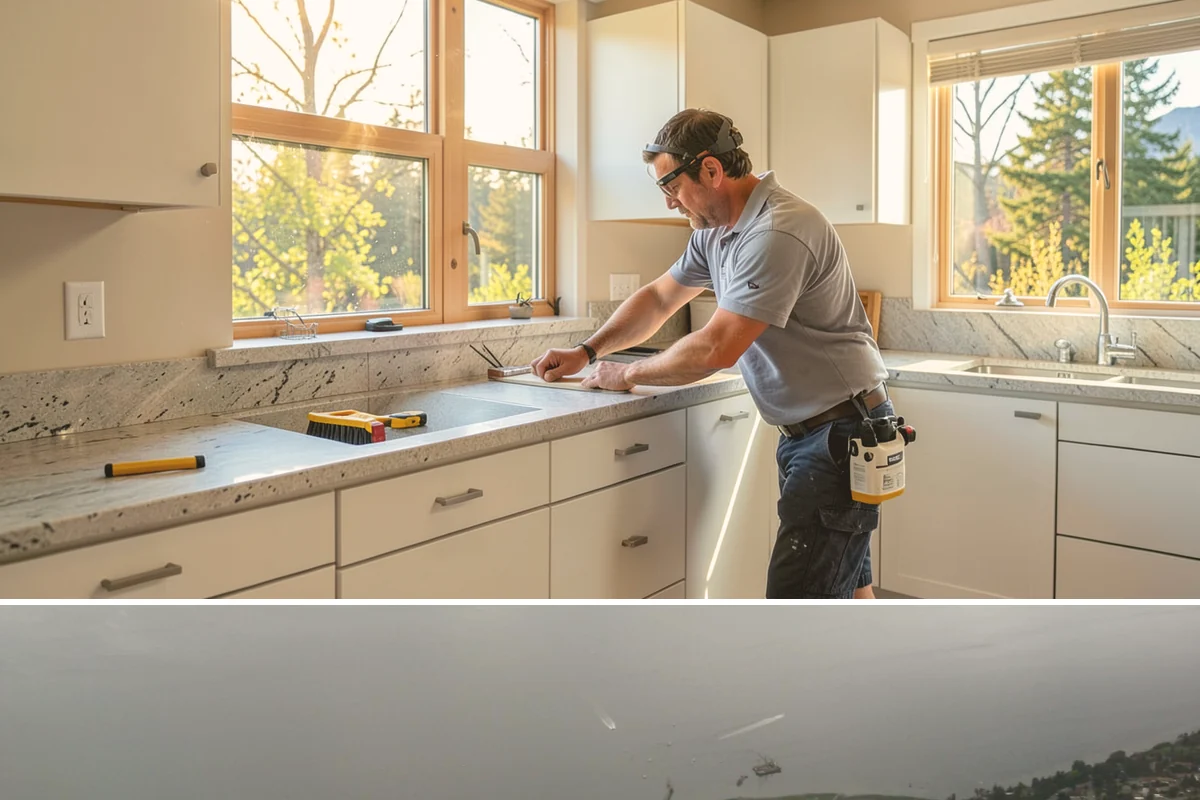 Pergola Construction in Des Moines, King County, WA - Late spring through early fall offers the driest window for footing cures and finish application in Western Washington.
