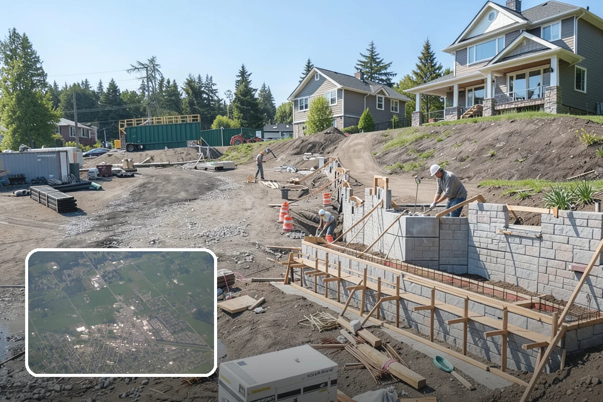Pergola Construction in Enumclaw, King County, WA - Adds defined, shaded living space to your yard