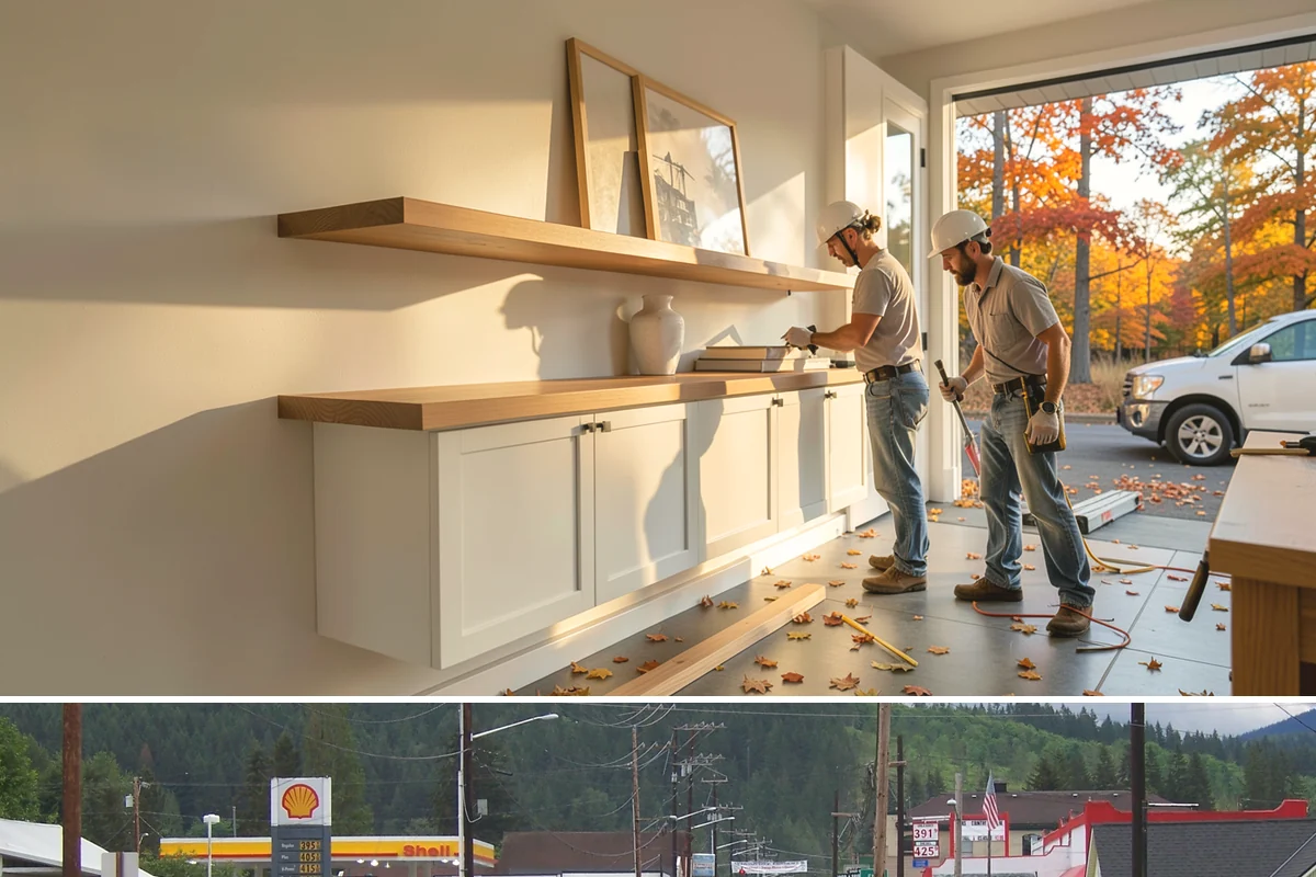 Pergola Construction in Granite Falls, Snohomish County, WA - Late spring through early fall offers the driest window for footing cures and finish application in Western Washington.