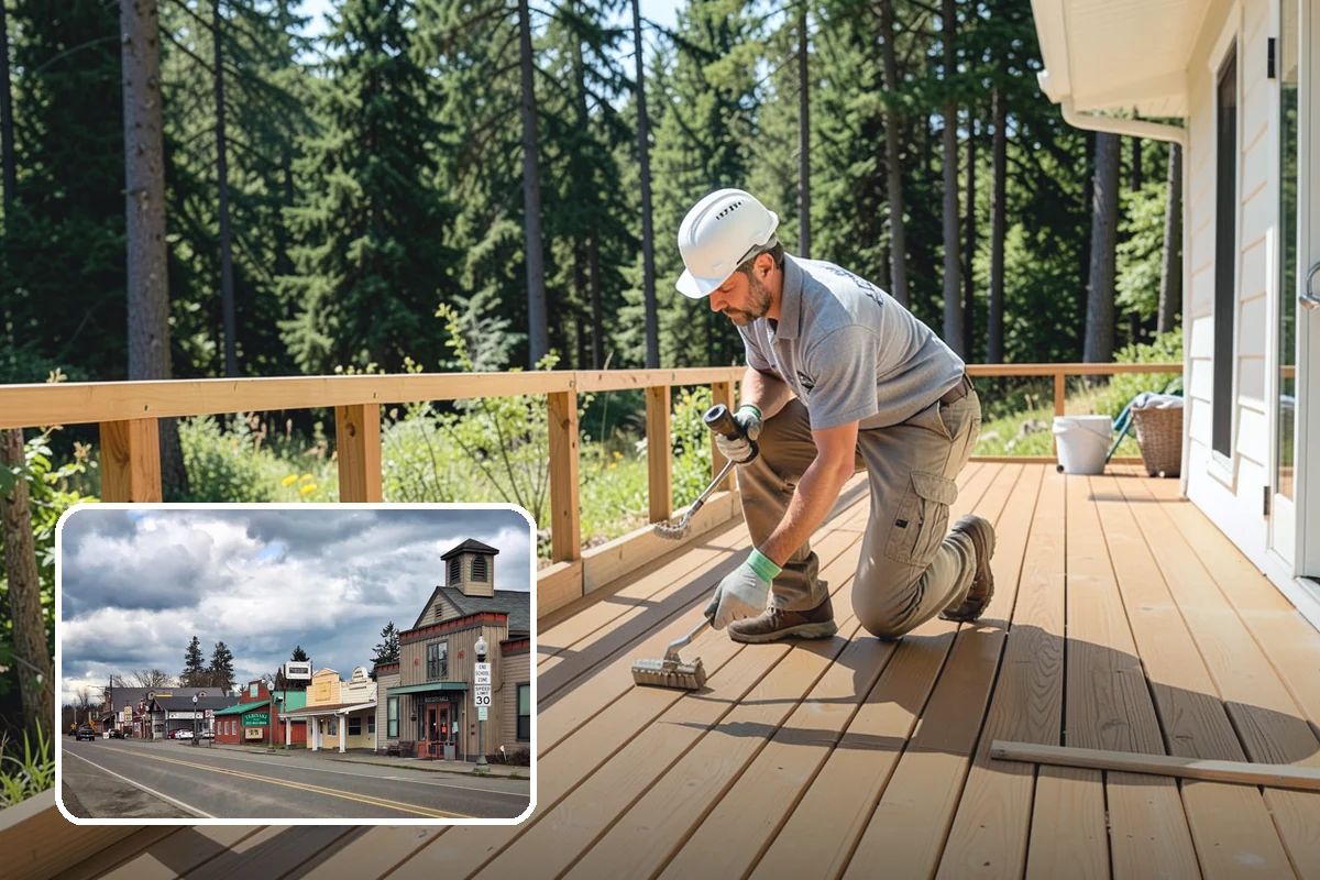 Pergola Construction in Roy, Pierce County, WA - Adds defined, shaded living space to your yard