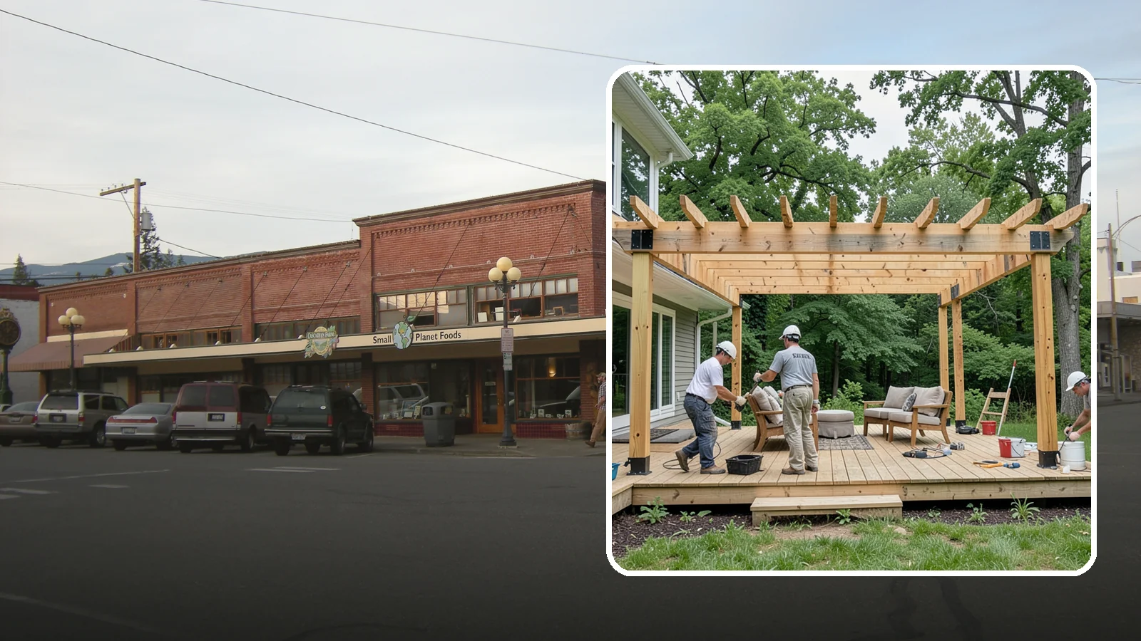 Pergola Construction in Sedro-Woolley, Skagit County, WA - A custom-built pergola that defines your patio or deck with structure, shade, and year-round Pacific Northwest character.