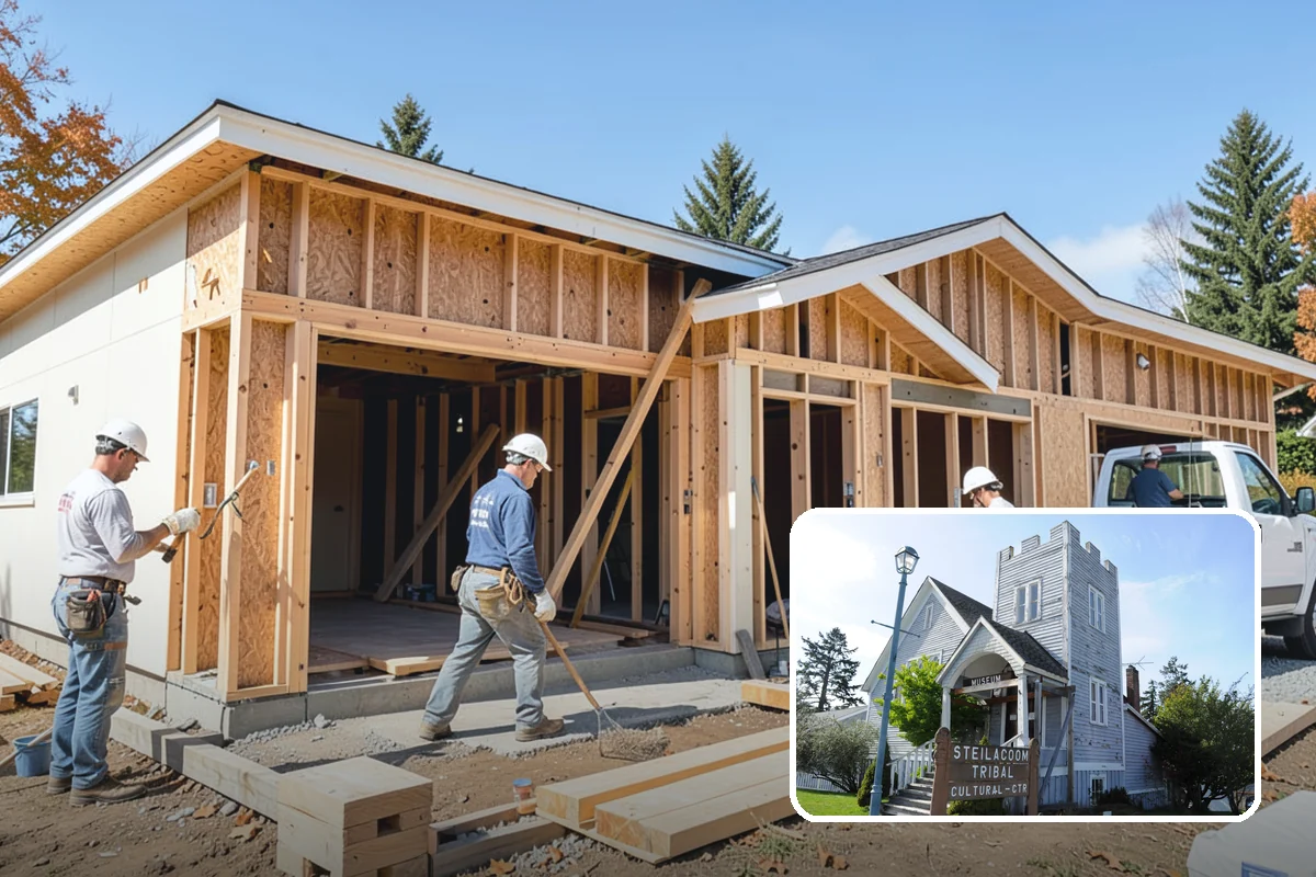 Pergola Construction in Steilacoom, Pierce County, WA - Adds defined, shaded living space to your yard