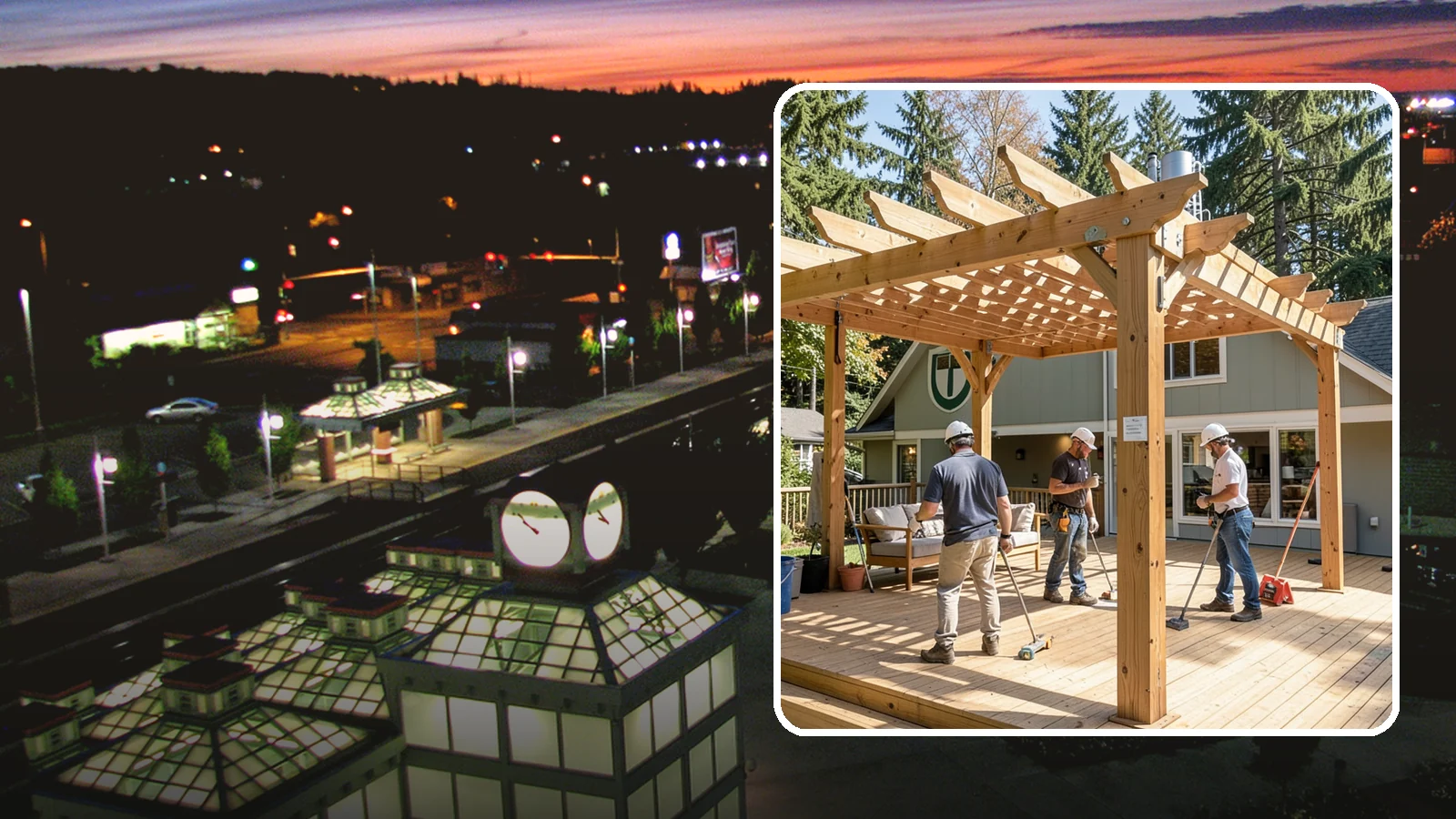 Pergola Over Deck in Auburn, King County, WA - A pergola over your deck that adds shade, structure, and Northwest-ready outdoor style.