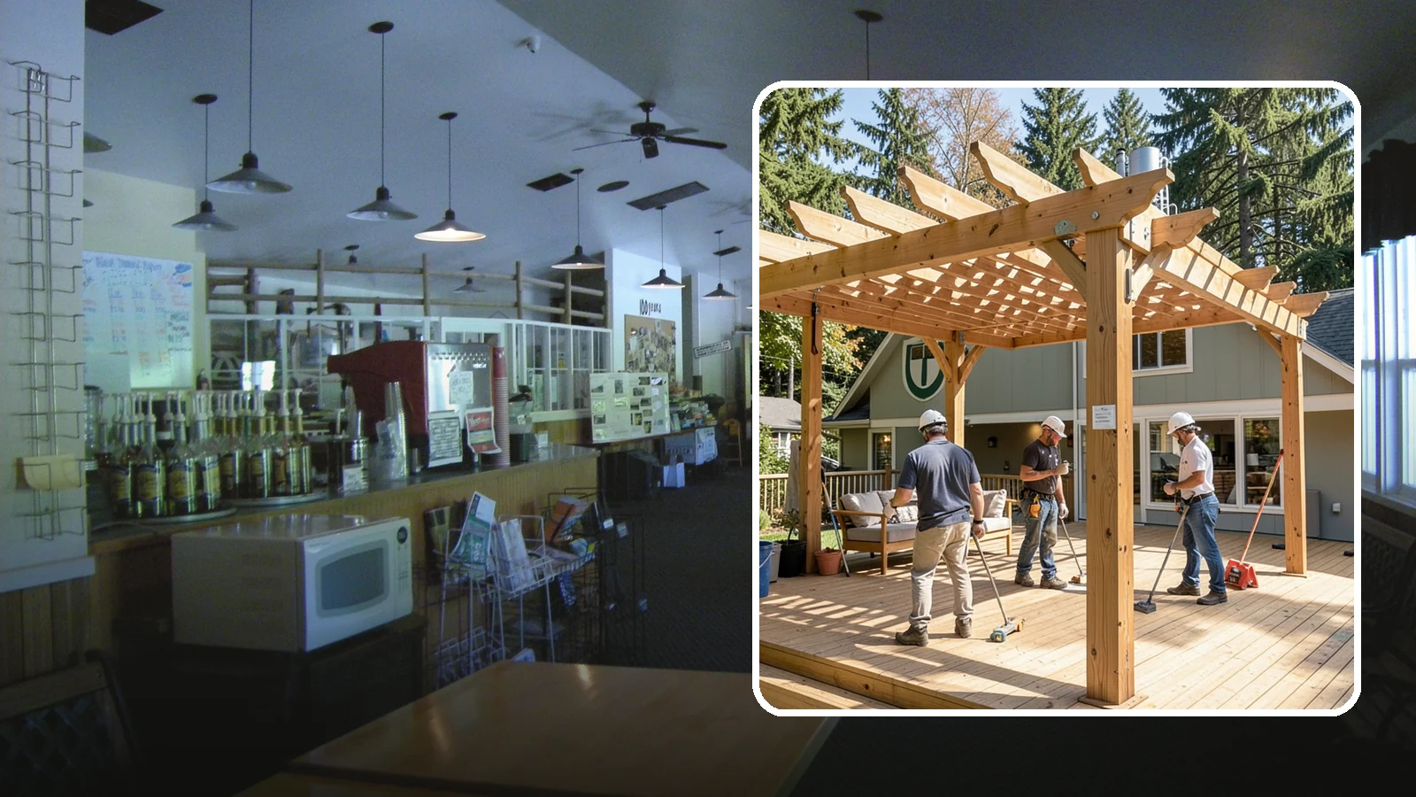 Pergola Over Deck in Black Diamond, King County, WA - A pergola over your deck that adds shade, structure, and Northwest-ready outdoor style.