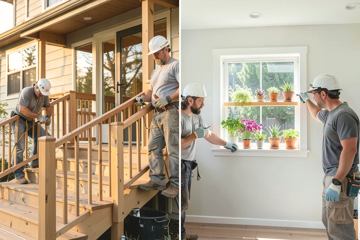 Pergola Over Deck in Carnation, King County, WA - Design the pergola to fit your deck and home