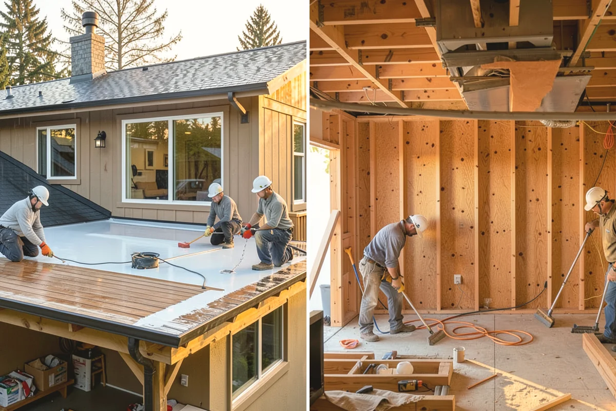Pergola Over Deck in Edgewood, Pierce County, WA - Design the pergola to fit your deck and home