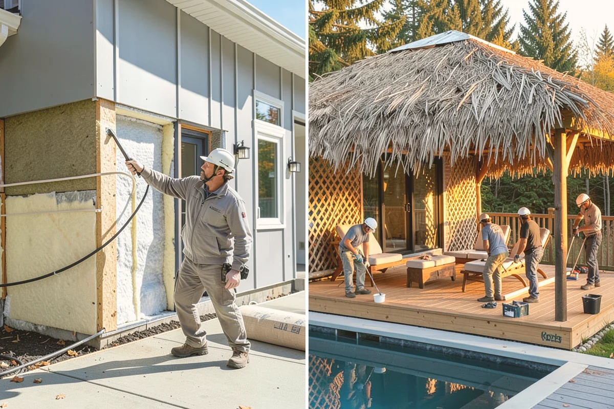 Pergola Over Deck in Langley, Island County, WA - Design the pergola to fit your deck and home