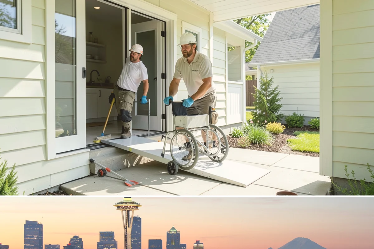 Pergola Over Deck in Seattle, King County, WA - Building a pergola in late spring readies your deck with welcome shade before the peak of summer sun.