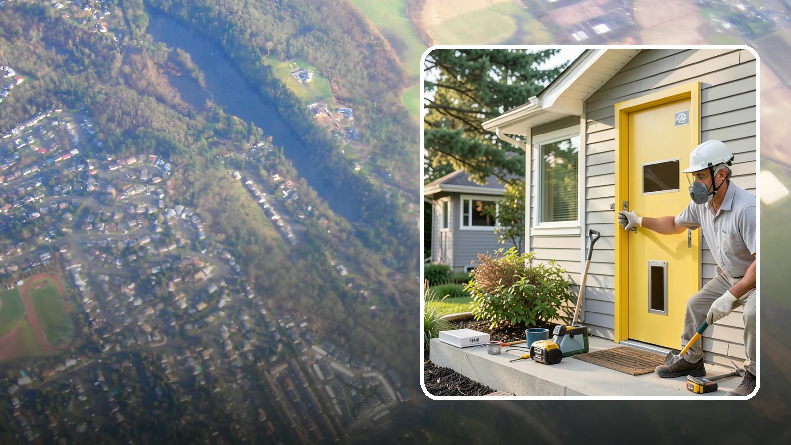 Pet Door Installation in Algona, King County, WA - A weather-sealed pet door that gives your furry family freedom while keeping drafts out.