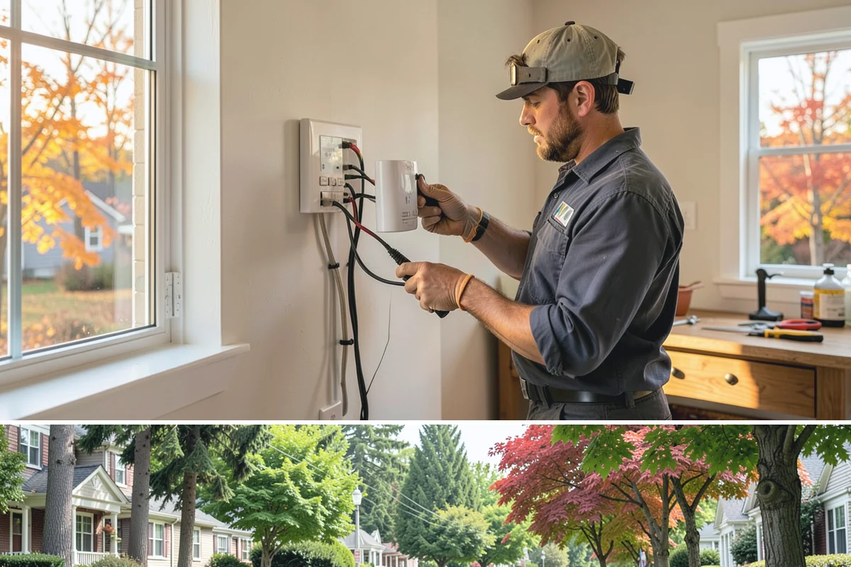 Pet Door Installation in Beaux Arts Village, King County, WA - Pet doors can be installed year-round, with a well-sealed flap especially welcome before winter.
