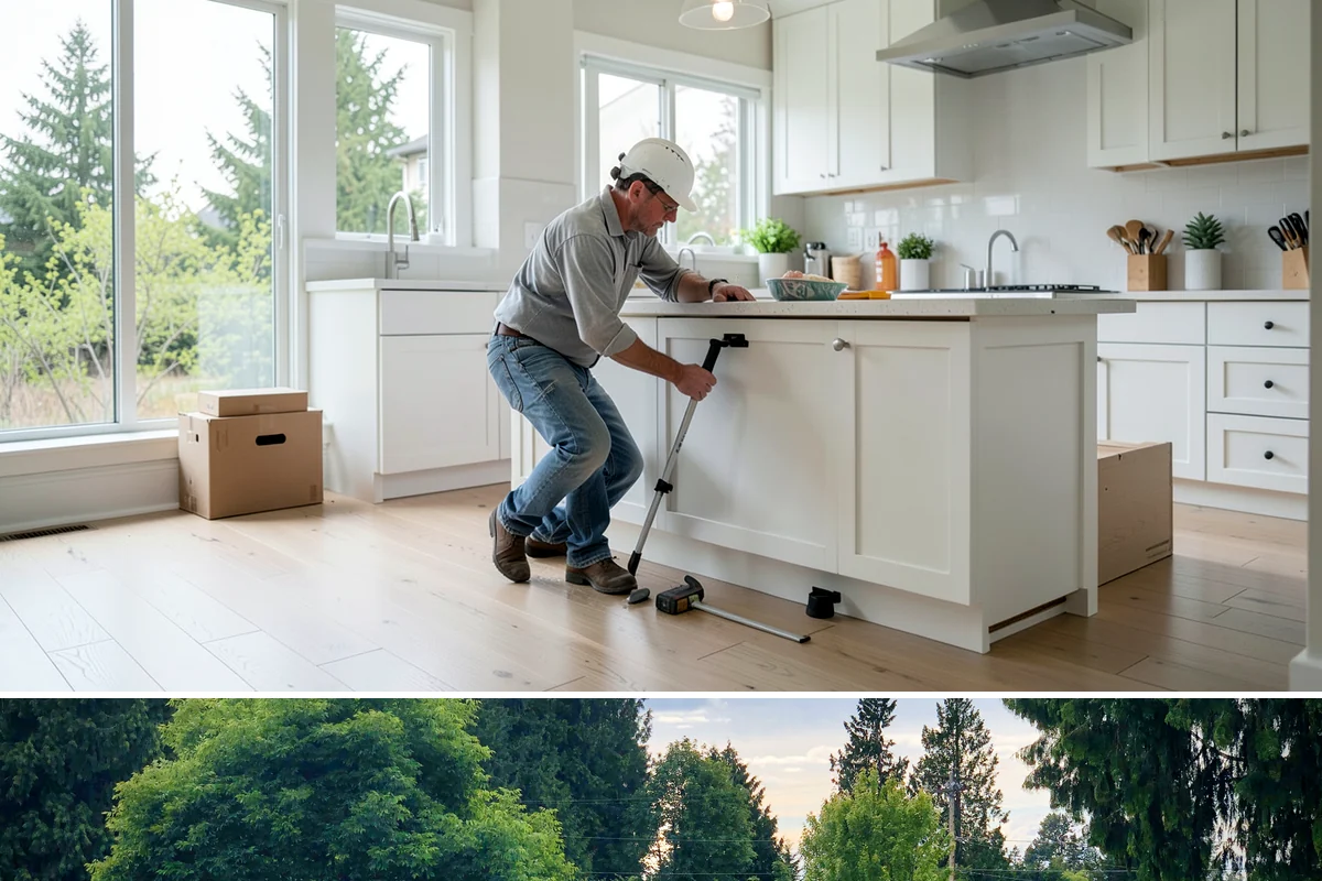Pet Door Installation in Bonney Lake, Pierce County, WA - Pet doors can be installed year-round, with a well-sealed flap especially welcome before winter.