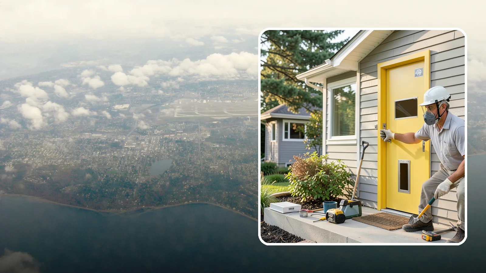 Pet Door Installation in Burien, King County, WA - A weather-sealed pet door that gives your furry family freedom while keeping drafts out.