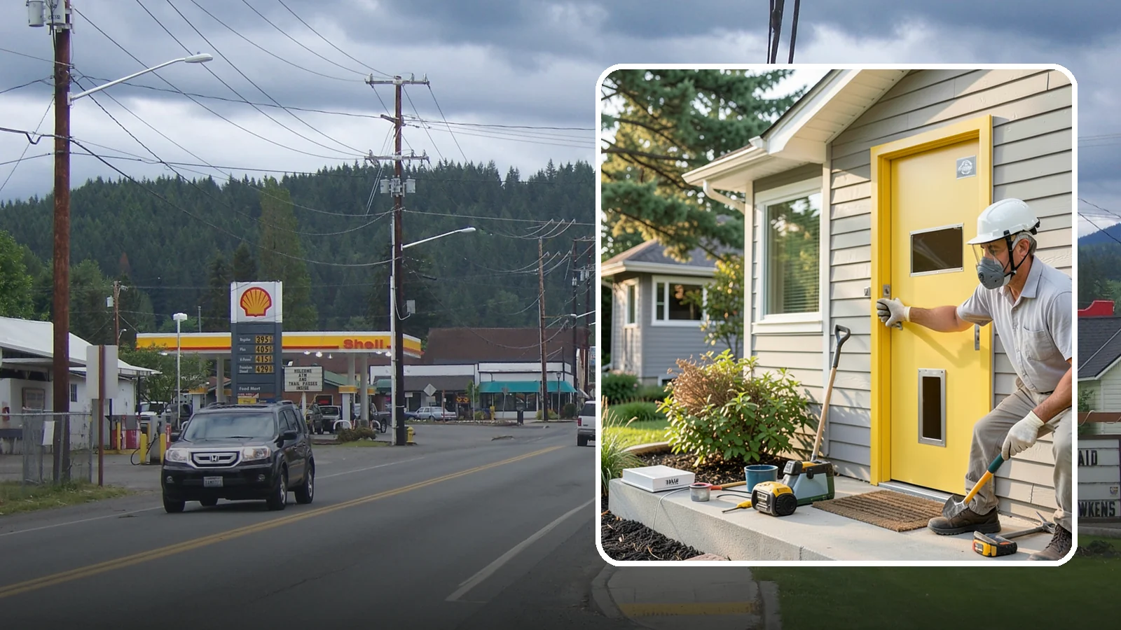 Pet Door Installation in Granite Falls, Snohomish County, WA - A weather-sealed pet door that gives your furry family freedom while keeping drafts out.