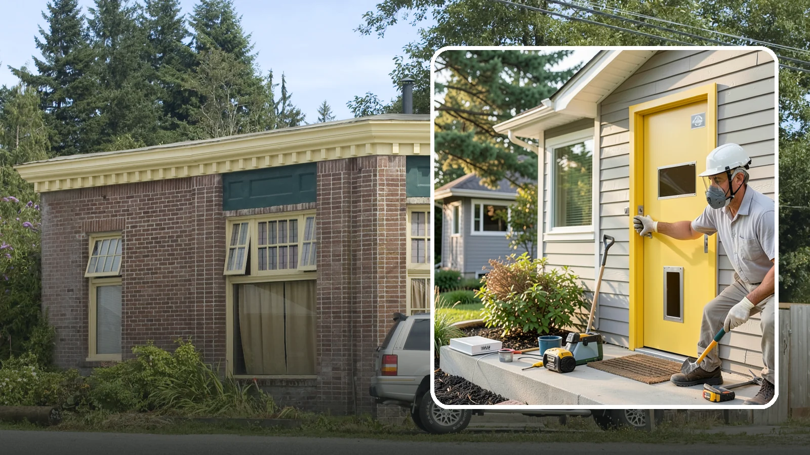 Pet Door Installation in Hamilton, Skagit County, WA - A weather-sealed pet door that gives your furry family freedom while keeping drafts out.
