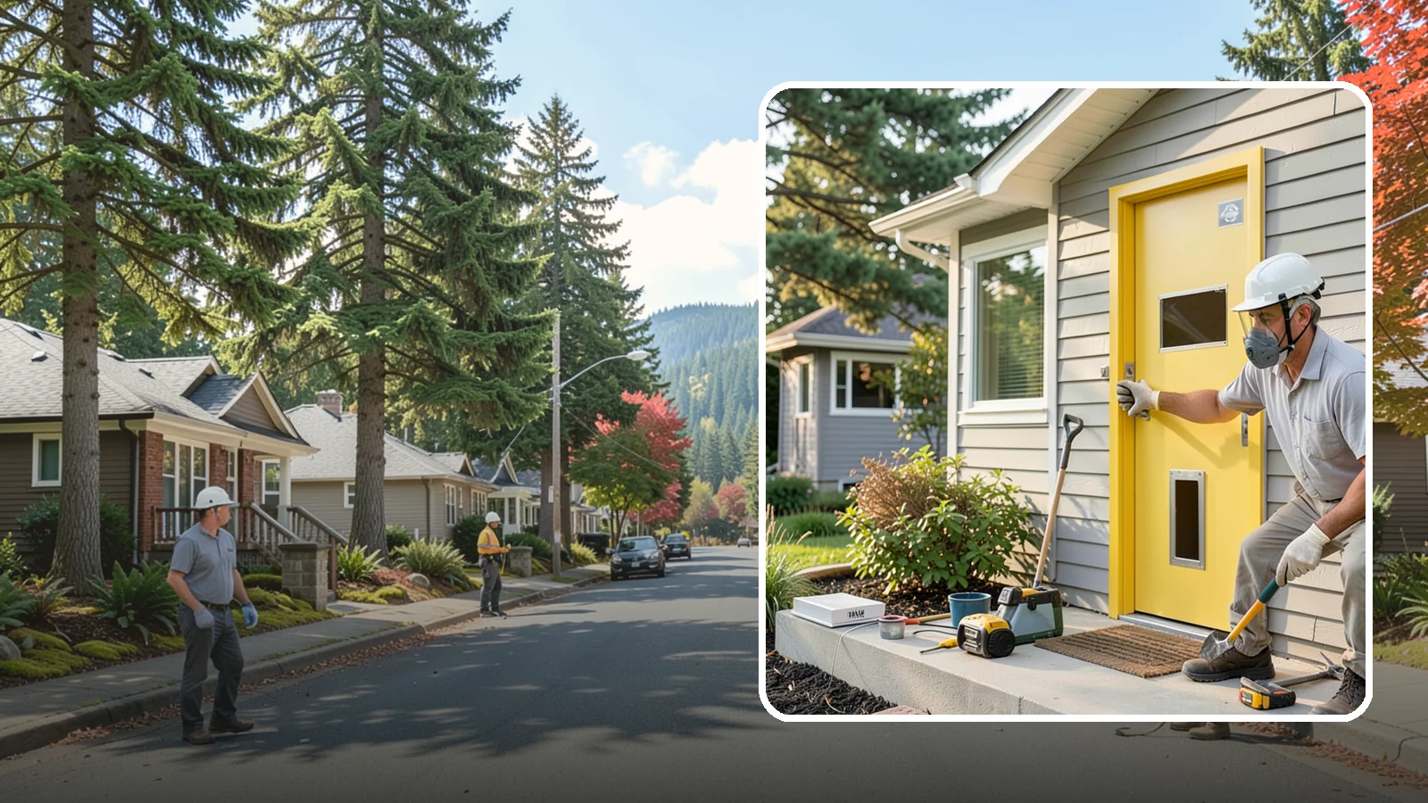 Pet Door Installation in Hunts Point, King County, WA - A weather-sealed pet door that gives your furry family freedom while keeping drafts out.