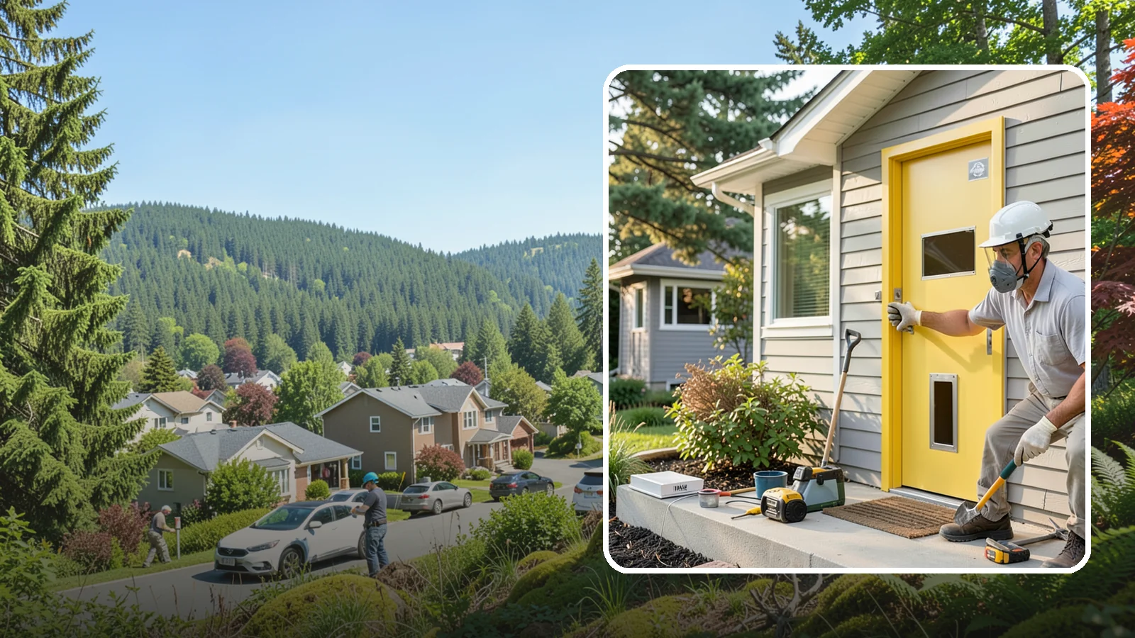 Pet Door Installation in Index, Snohomish County, WA - A weather-sealed pet door that gives your furry family freedom while keeping drafts out.