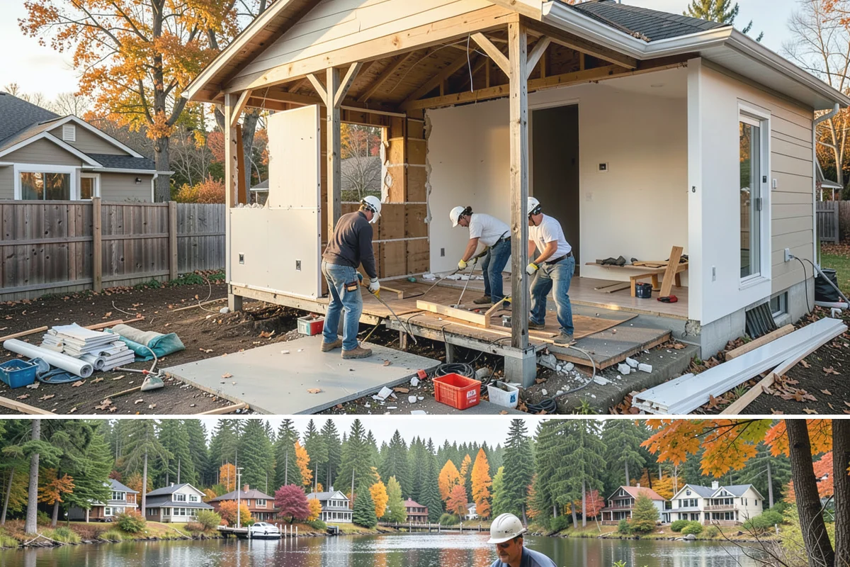Pet Door Installation in La Conner, Skagit County, WA - Pet doors can be installed year-round, with a well-sealed flap especially welcome before winter.