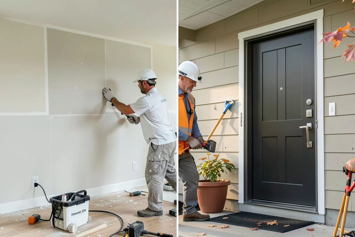 Pet Door Installation in Lakewood, Pierce County, WA - Choose the location and size for your pet and the door or wall