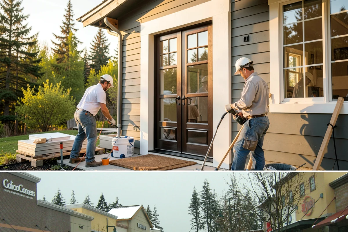 Pet Door Installation in Mill Creek, Snohomish County, WA - Pet doors can be installed year-round, with a well-sealed flap especially welcome before winter.