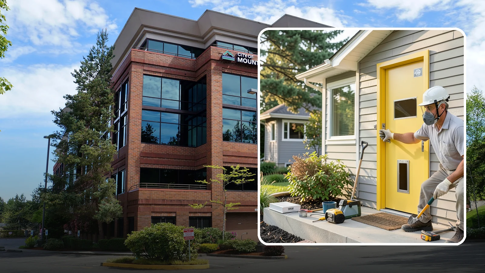 Pet Door Installation in Mountlake Terrace, Snohomish County, WA - A weather-sealed pet door that gives your furry family freedom while keeping drafts out.