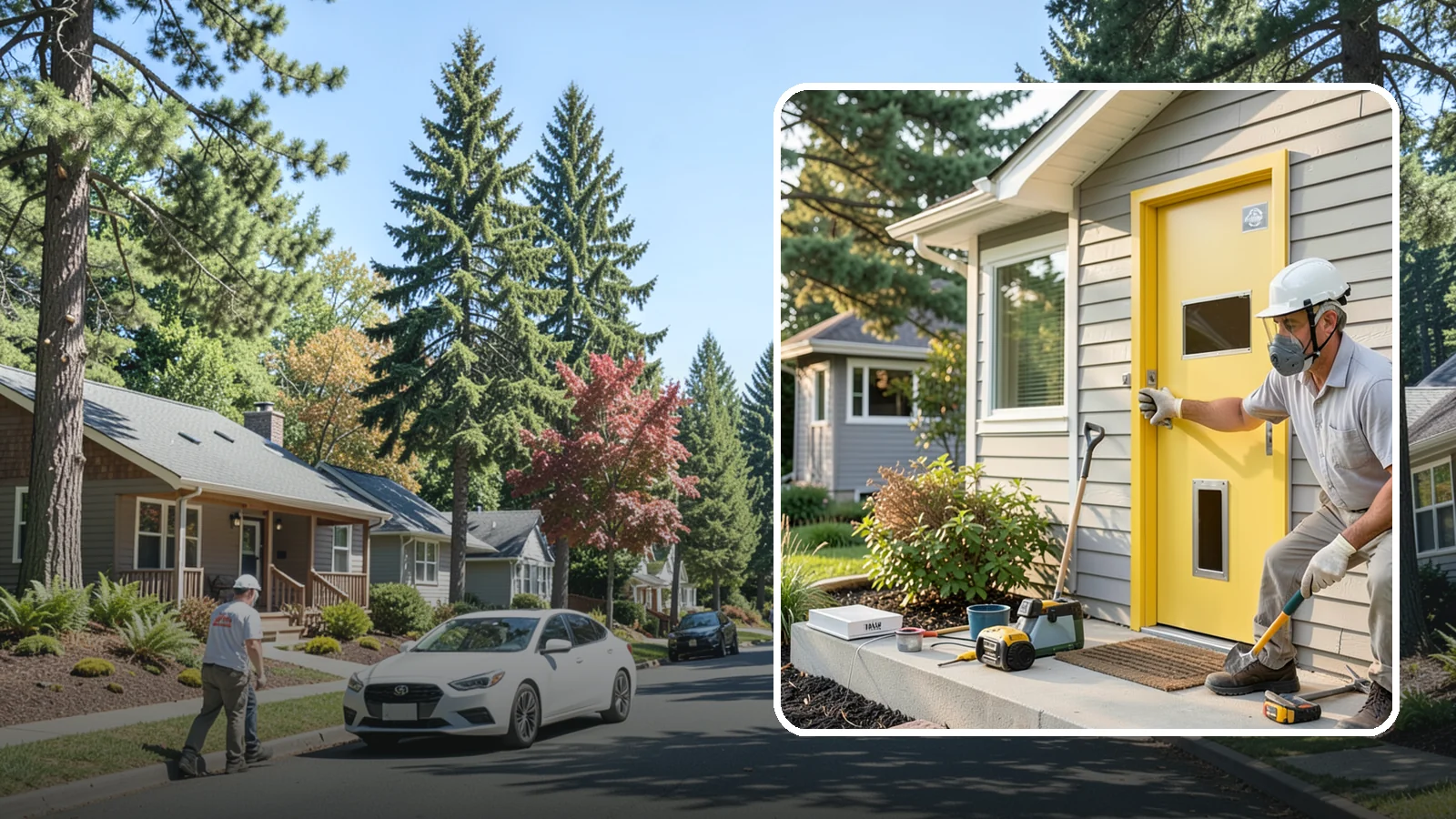 Pet Door Installation in Orting, Pierce County, WA - A weather-sealed pet door that gives your furry family freedom while keeping drafts out.