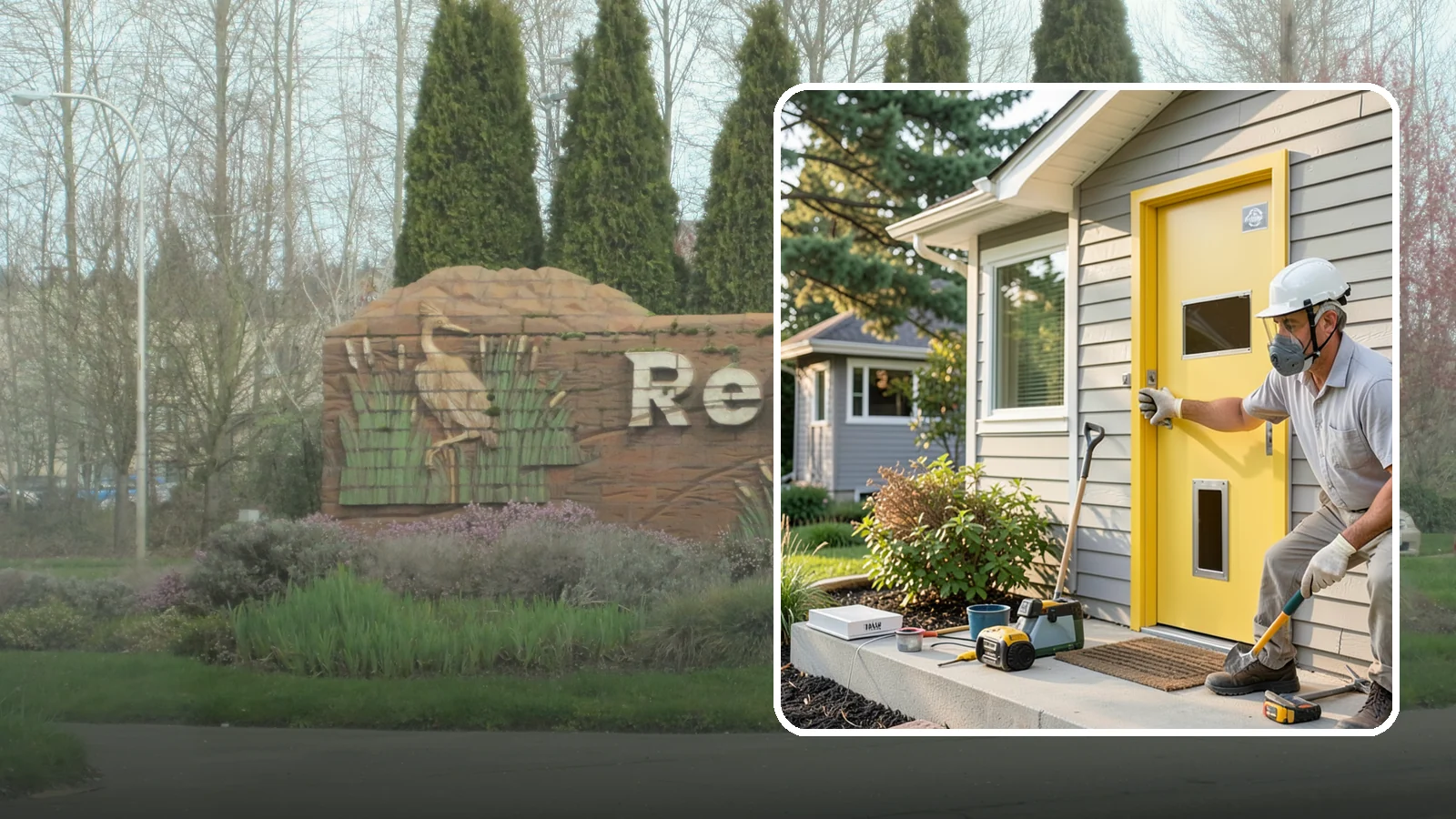 Pet Door Installation in Renton, King County, WA - A weather-sealed pet door that gives your furry family freedom while keeping drafts out.