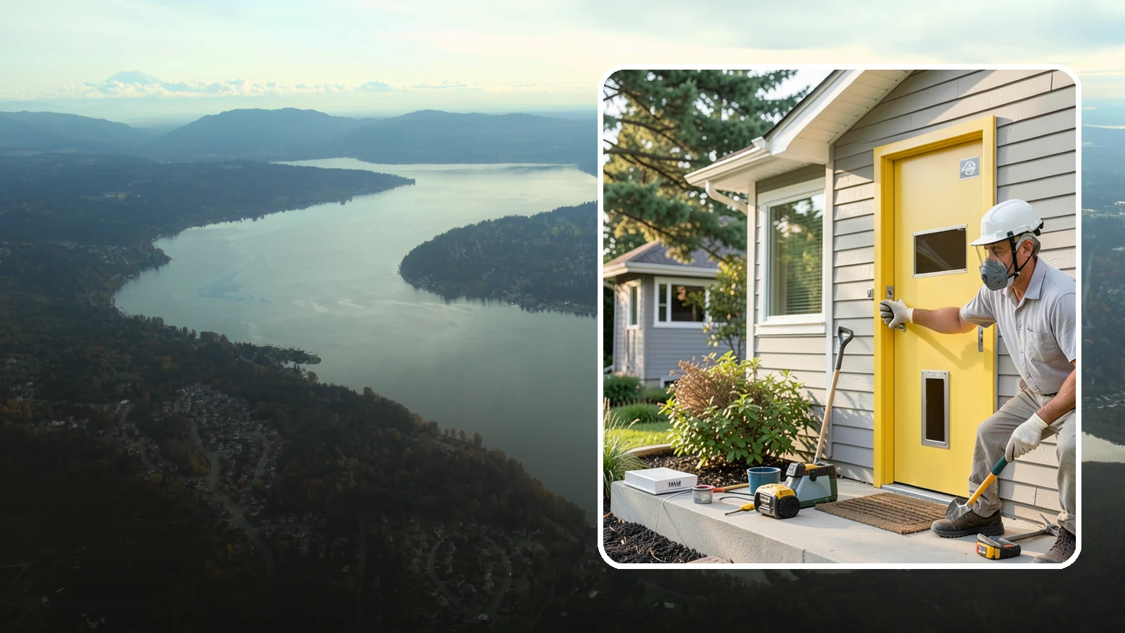 Pet Door Installation in Sammamish, King County, WA - A weather-sealed pet door that gives your furry family freedom while keeping drafts out.