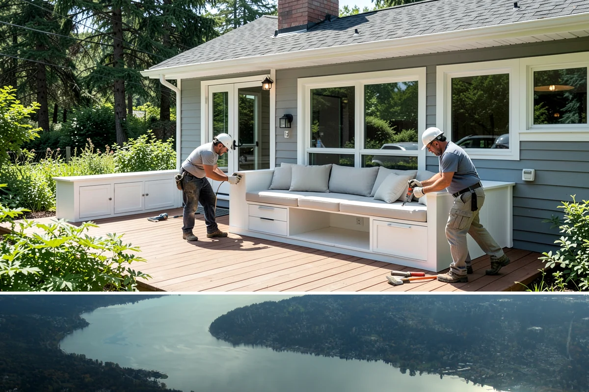 Pet Door Installation in Sammamish, King County, WA - Pet doors can be installed year-round, with a well-sealed flap especially welcome before winter.