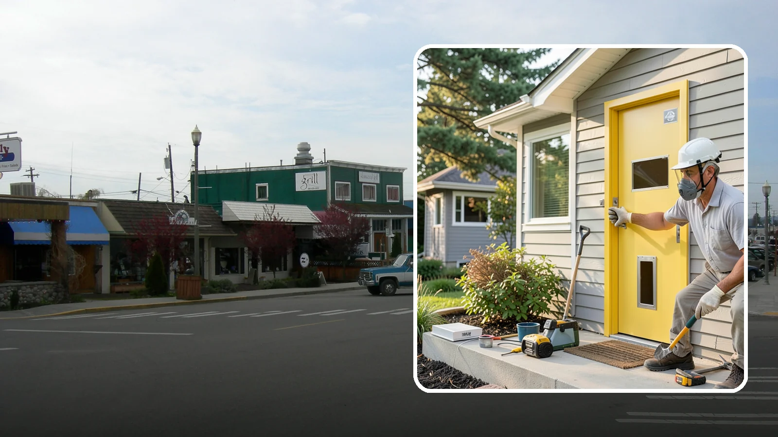 Pet Door Installation in Stanwood, Snohomish County, WA - A weather-sealed pet door that gives your furry family freedom while keeping drafts out.