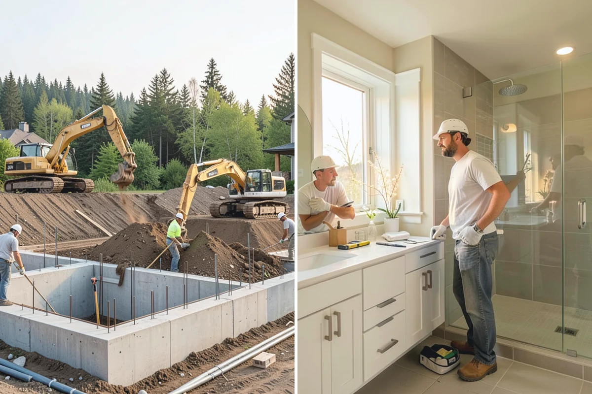 Pet Washing Station Construction in Renton, King County, WA - Select the location and design the basin height, entry, and drainage