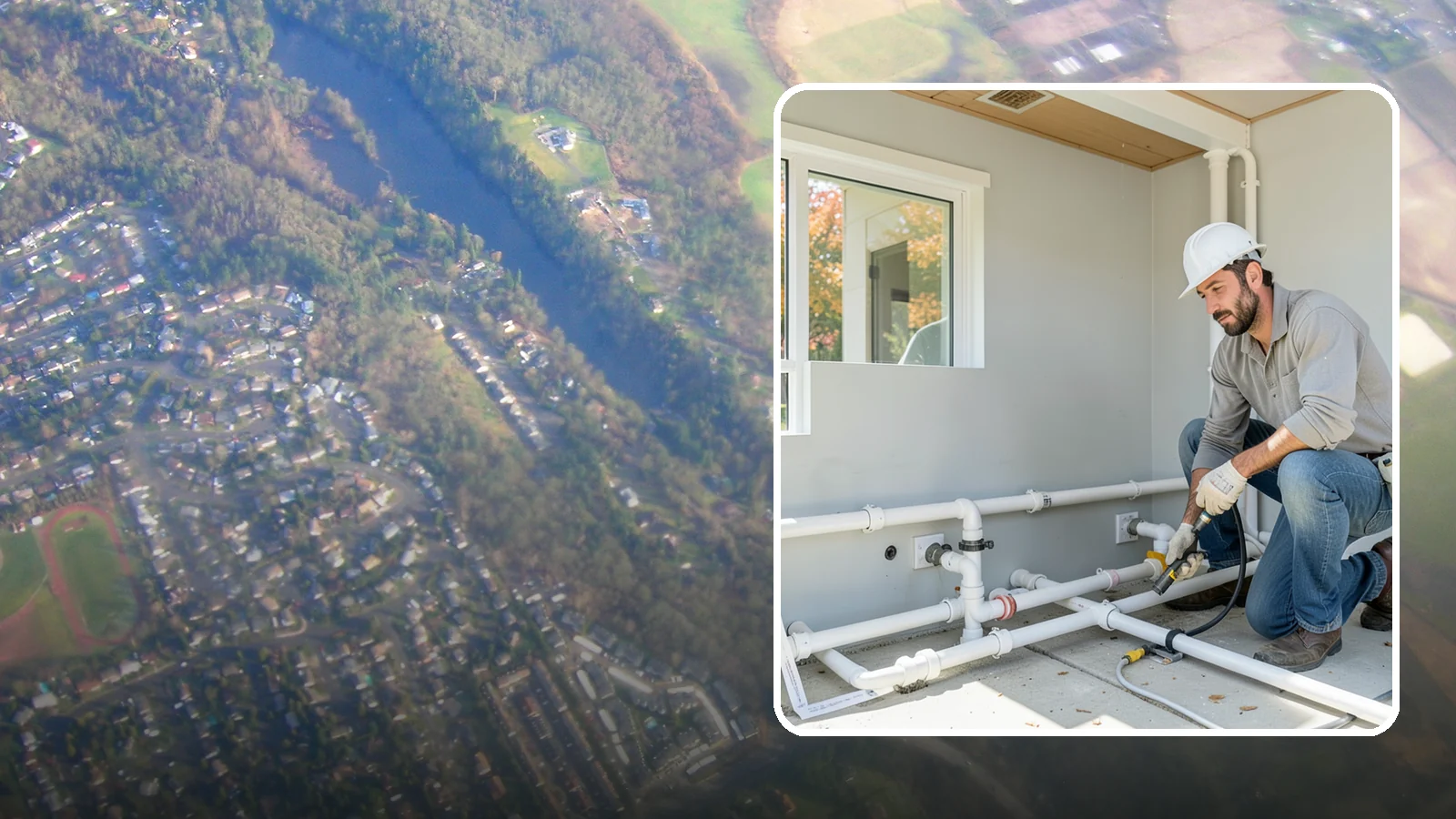 PEX Repipe in Algona, King County, WA - We repipe your home using flexible PEX tubing, a durable and freeze-resistant alternative to metal supply lines.