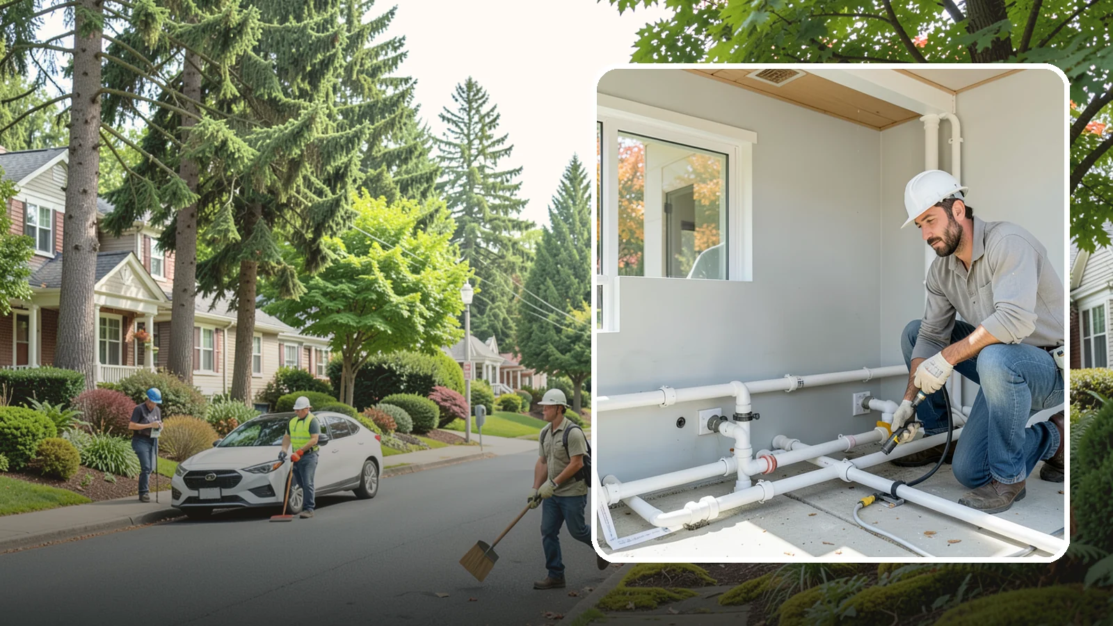 PEX Repipe in Beaux Arts Village, King County, WA - We repipe your home using flexible PEX tubing, a durable and freeze-resistant alternative to metal supply lines.