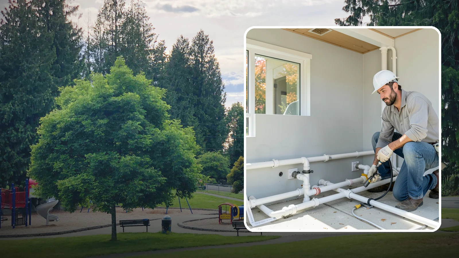 PEX Repipe in Bonney Lake, Pierce County, WA - We repipe your home using flexible PEX tubing, a durable and freeze-resistant alternative to metal supply lines.