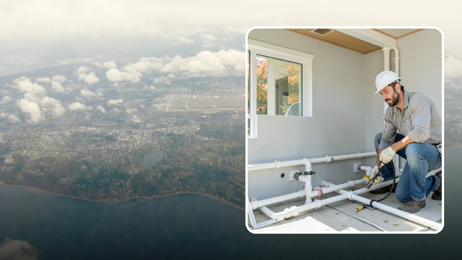 PEX Repipe in Burien, King County, WA - We repipe your home using flexible PEX tubing, a durable and freeze-resistant alternative to metal supply lines.
