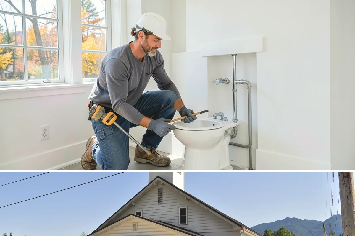 PEX Repipe in Concrete, Skagit County, WA - PEX handles our cold winter mornings well, and the indoor work can be scheduled comfortably in any season.